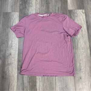 lululemon athletica Men's Purple Short Sleeve Tee
